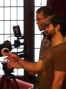 Kris and Jesse working the Movie Magic