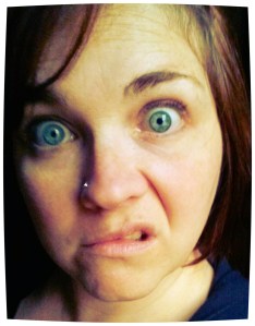 This is my best fierce, savage Dane face. Maybe it turned out to be more deranged than anything!