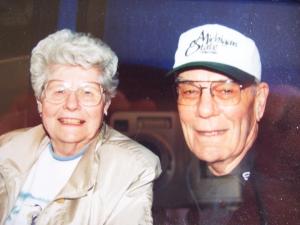 I lifted this from my cousin Mike Pung's Facebook page. Aunt Bertha and Uncle Ken.