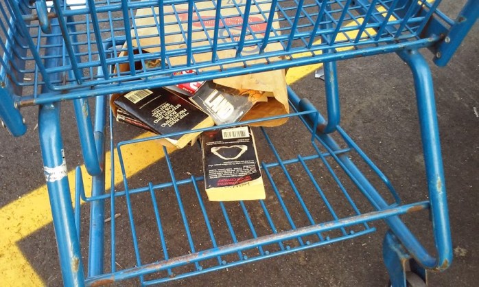 books in cart